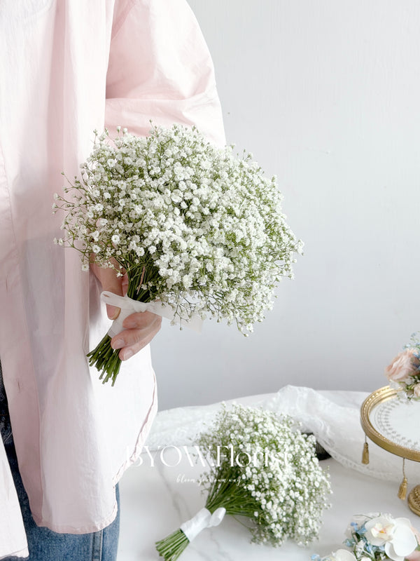 滿天星伴娘小捧花